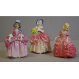 Three various Royal Doulton figures