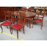 Vintage 9 piece dining suite