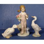 Two Lladro figurines