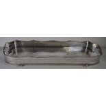 Barker Ellis silver plated gallery tray