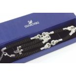 Boxed Swarovski necklace and bracelet
