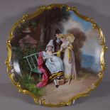 Large handpainted Limoges charger