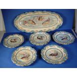 Vintage thirteen piece "Empire" fish set