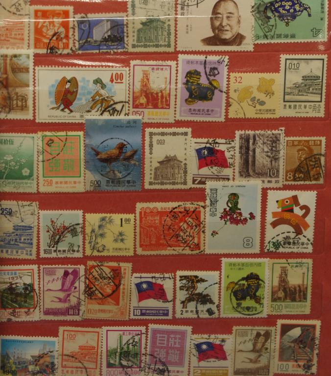 Album of Taiwan & Chinese stamps