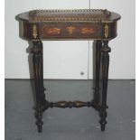Antique French Empire style jardiniere table