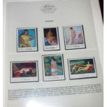 Album of erotic stamps