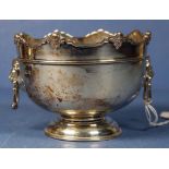 George V sterling silver sugar bowl
