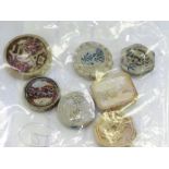 Various vintage Chinese gambling tokens