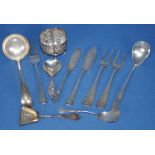 Quantity of Dutch silver flatware