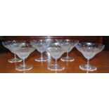 Six Rosenthal Studio Line glasses