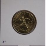 Australian Barcelona Olympics 1992 $1 coin