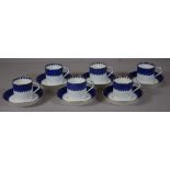 Twelve piece early Wedgwood coffee set