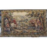 French wall tapestry "Chasse a Courre De Detti"