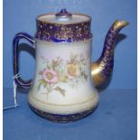 Early Carlton ware coffee pot