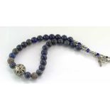 Vintage lapis lazuli necklace
