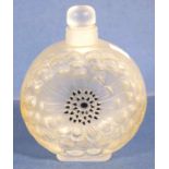 Lalique flower perfume bottle