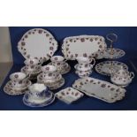 Part Royal Albert "sweet violets" teaset