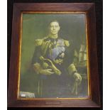 Framed print of King George VI