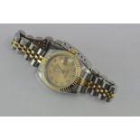 Rolex Oyster perpetual datejust diamond wristwatch