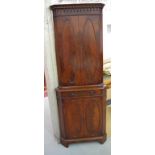 Antique style corner cabinet