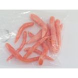 Various Italian pink coral branches