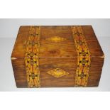 Tunbridge ware inlaid box