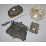 Three various vintage silver pieces