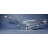 French Daum glass centrepiece