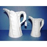 Graduated pair Royal Worcester jugs