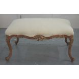 Large Louis XV style stool