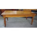Large pine dining table