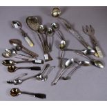 Quantity vintage & antique silver plated cutlery