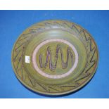 Carl McConnell Pinjarra Australian pottery dish