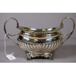 George III sterling silver sugar bowl