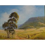 Christine Huber (1936-) "Towards Mudgee"