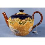 Edwardian Royal Doulton ceramic teapot