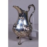 Victorian sterling silver milk jug