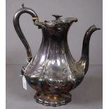 George III sterling silver coffee pot