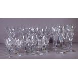 Twenty seven assorted Waterford crystal glasses