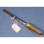 George III sterling silver marrow scoop