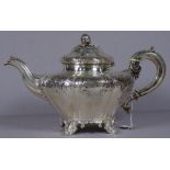 Victorian sterling silver teapot