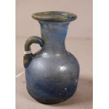 Ancient Roman glass flask