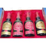 Cased 4 bottles of Saltram ports