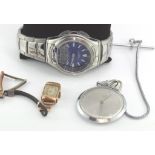 Vintage plated gold ladies wristwatch