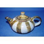 Carl McConnell pottery teapot