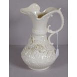 Belleek porcelain ewer