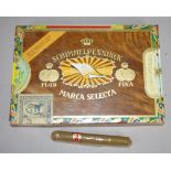 Unopened box of 10 Dutch cigars