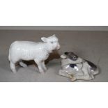 Two Bing & Grondahl animal figures