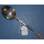 Chinese silver dessert spoon
