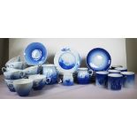 Thirty nine piece Bing & Grondahl tea & coffee set